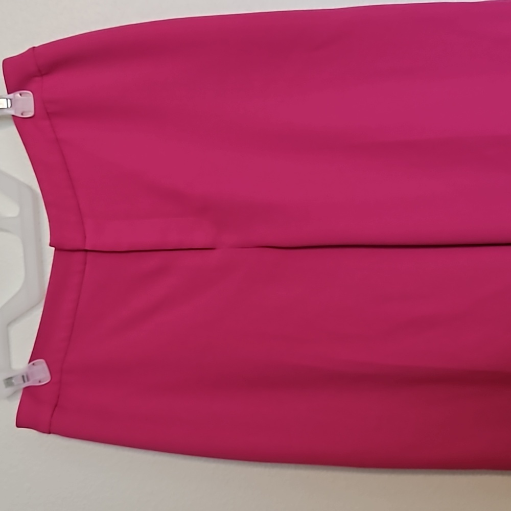 Metro Style Wide Leg Flowy Lined Womens Pants Hot Pink Sz.12 - Picture 2 of 11